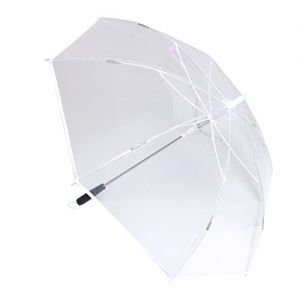 Transparenter LED Regenschirm