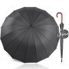 Regenschirm Eule mit Tribal Ornament Regenschirme mit UV-Schutz Winddicht Regenschirm Umkehrschirm umgewandelter Regenschirm mit C-förmigem Griff 